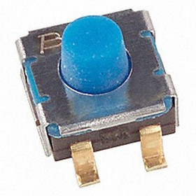 7914G-1-032E, Switch Tactile N.O. SPST Round Button Gull Wing 0.1A 16VAC 16VDC 100000Cycles 2.94N SM
