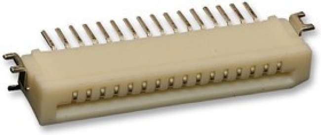 52852-2070, FFC / FPC разъем, 1 мм, 20 контакт(-ов), Гнездо, Easy-On 52852, Поверхностный Монтаж, Низ