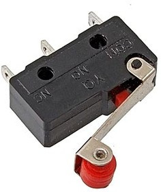 SM5-05N-115-G45 250V 3A, Микропереключатель с роликом SM5-05N-115-G45, 3 А, 250 В