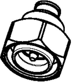 64S101-273N1, RF Connectors / Coaxial Connectors STRAIGHT PLUG