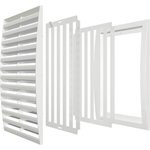 Решетка регулируемая 3535РРП 86-390