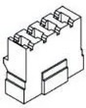 PA100, AC Power Entry Modules Power Connector Assy includes 4 6"wires