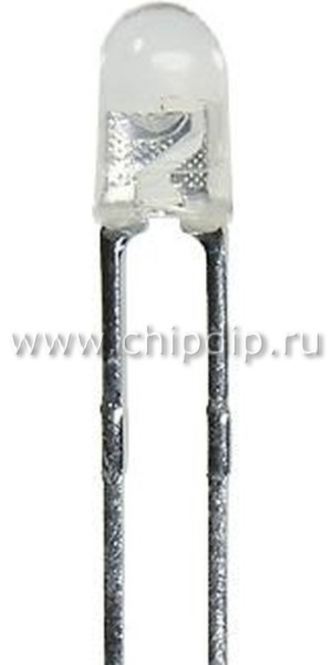 L-934SYC-H, светодиод желтый d=3мм