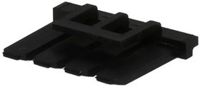 172264-1004, Headers &amp; Wire Housings UltraFit TPARetainer 3.50mm 4CIR BLK