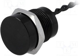 PS165P10Y21, Переключатель: пьезоэлектрический, Пол: 2, SPST-NO, 0,2A/24ВAC