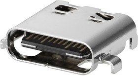 105455-0101, Right Angle, SMT, Socket Type C 3.1 USB Connector 105455-0101, Right Angle, SMT, Socket Type C 3.1 USB Connector