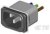 15SRBS8-X, AC Power Entry Modules 15A Wire-Leaded