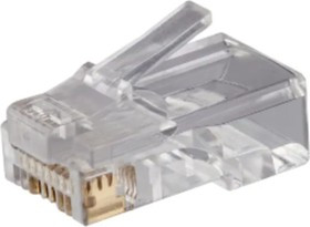 Коннектор RJ-45 8p8c cat. 5e, сквозной,. 50шт. CN-8P8C-C5E-U-H-TWCS/50