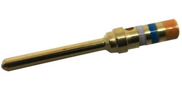 M39029/64-369, D-SUB CONTACT, PIN, 24-20AWG, CRIMP