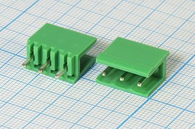 Клеммник наборный, контакты 3P5, на плату, 2EDGV-5,08-03P14-00A(