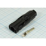 Разъем питания DC вилка , 1C,герметичный, SM-MC-4M, 1000В, 30А