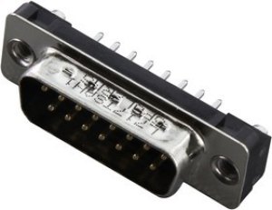 L717TSAH15POL2RM5, D SUB CONN, PLUG, DA, 15POS, SOLDER L717TSAH15POL2RM5, D SUB CONN, PLUG, DA, 15POS, SOLDER