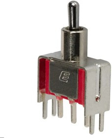 100SP1T2B4VS2QE, Toggle Switches SPDT ON-ON PC MNT 100SP1T2B4VS2QE, Toggle Switches SPDT ON-ON PC MNT