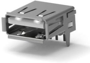6364372-2, USB Connectors RECP ASSY, R/A, 4P THRU-HOLE USB LF 6364372-2, USB Connectors RECP ASSY, R/A, 4P THRU-HOLE USB LF