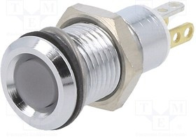 19100054, Индикат.лампа: LED; плоский; красный / зеленый / желтый; O8мм