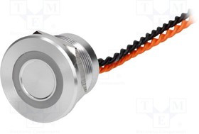 PS223P10Y01O12VT, Переключатель: пьезоэлектрический, Пол: 2, SPST-NO, 0,2A/24ВAC
