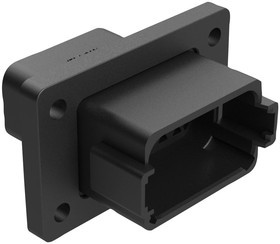 AT04-12PA-CL06, 12 POSITION RECEPTACLE FLANGE MOUNT CONNECTOR, PIN, BLACK, KEYED A, REDUCED DIAMETER SEAL 98AC8299 AT04-12PA-CL06, 12 POSITION RECEPTACLE FLANGE MOUNT CONNECTOR, PIN, BLACK, KEYED A, REDUCED DIAMETER SEAL 98AC8299