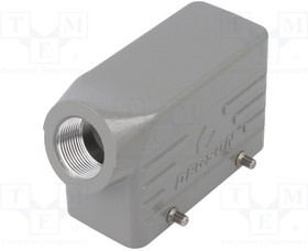 D16B-SEH-4G-PG21, Корпус: для разъемов HDC, размер D16B, на провод, угловой, PG21