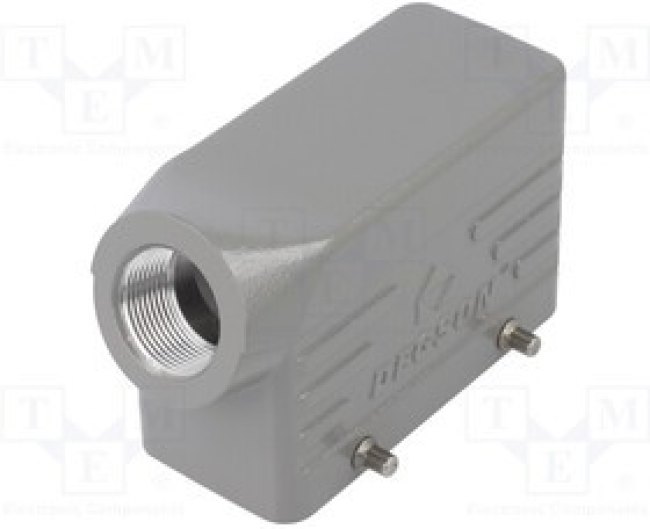 D16B-SEH-4G-PG21, Корпус: для разъемов HDC, размер D16B, на провод, угловой, PG21