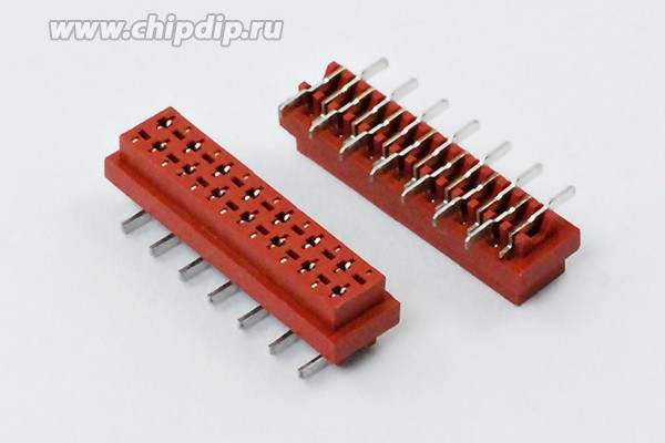 Разъем (Micro Match) MM-14FSMD розетка, шаг P1.27, контакты 14P, на плату/SMD, , MM-14FSMD