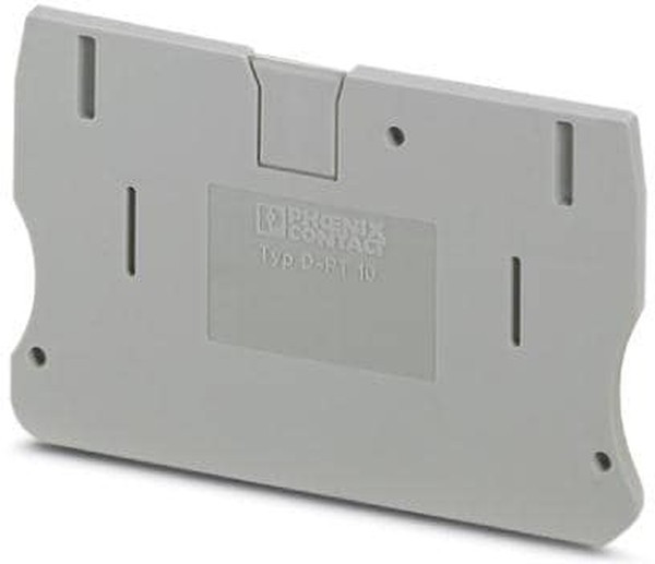 3212057, D-PT 10 Series End Cover for Use with Modular Terminal Block