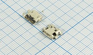 Разъем microUSB REV розетка, тип B, контакты 7C4HP, на плату, угловой, micro B7SAD REV Разъем microUSB REV розетка, тип B, контакты 7C4HP, на плату, угловой, micro B7SAD REV