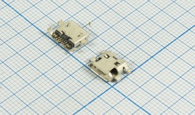 Разъем microUSB REV розетка, тип B, контакты 7C4HP, на плату, угловой, micro B7SAD REV Разъем microUSB REV розетка, тип B, контакты 7C4HP, на плату, угловой, micro B7SAD REV