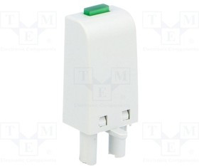 M61G, Модуль сигнализации, Монтаж: панелька, Индикация: LED, 6/24ВDC