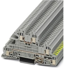 3076029, DIN Rail Terminal Blocks UTI 2,5-PE/L/L 3076029, DIN Rail Terminal Blocks UTI 2,5-PE/L/L