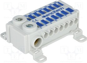 EST142N-BLUE, Соединитель: распределительный блок, Кол-во полюс: 1, клеммы: 16