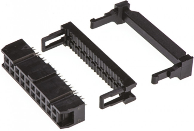 T812120A101CEU, Amphenol 20-Way IDC Connector Socket for Cable Mount, 2-Row