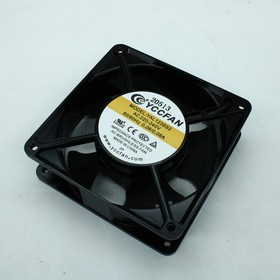 YAL1238S2, (120*120*38 220V), Вентилятор 220В AC, 2000об/мин., 120x120х38мм, 103м3/час, 38.2дБ, подшипник скольжения, тип вывода - терминал