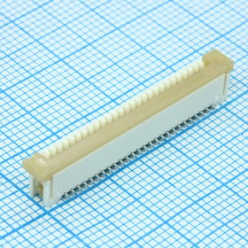 526102672, FFC / FPC разъем, 1 мм, 26 контакт(-ов), 5.75мм вертикальный