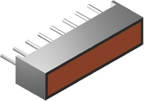 KB-2550CGKD, KB-2550CGKD Light Bar LED Display, Green 110 mcd KB-2550CGKD, KB-2550CGKD Light Bar LED Display, Green 110 mcd