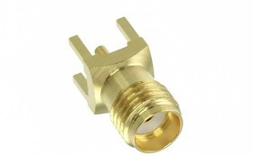 1-1478979-0, Разъем SMA Коаксиальный, Прямое Гнездо, Пайка, Латунь 18ГГц, 50 Ом