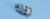 B1141A1-ND3G-3-75, BNC cable connector, straight, BNC, Brass, Plug, Straight, 75Ohm, Clamp Terminal