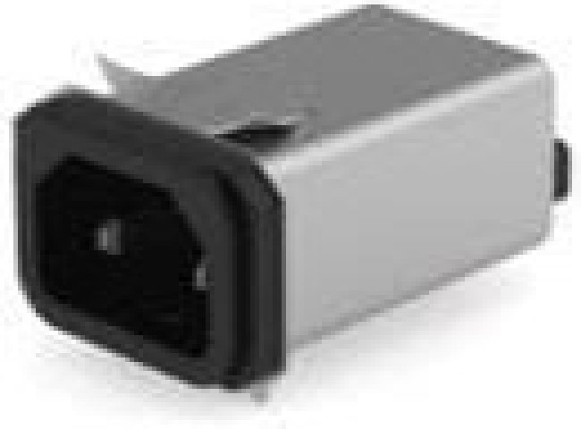 6IHS1, Power Entry Module EMI Filtered M 3 POS 250VACVAC 6A/Contact ST 1 Port