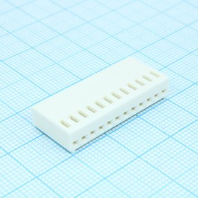 KLS1-2.54-12-H/T, Разъем на плоский кабель 12 контактов шаг2.54мм