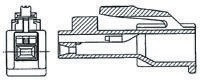 176279-9, AMP Universal Power Male Connector Housing, 4mm Pitch, 15 Way, 3 Row