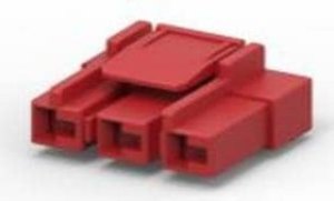 1-1903414-2, Heavy Duty Power Connectors GHC 9.0 3POS PLUG HOUSING- RED