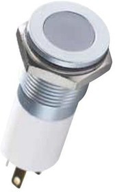 Q14P5CXXHY24E, LED Panel Mount Indicators YLW Hyper 24VDC LED Chrme Promin IP67