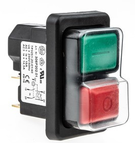 3251-20-01/67, Push Button Switch, Latching, Panel Mount, DPDT, IP65