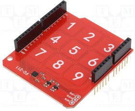 OKY3424, Датчик: касания, емкостный, shield, Каналы: 9, IC: MPR121, 3,3-5ВDC