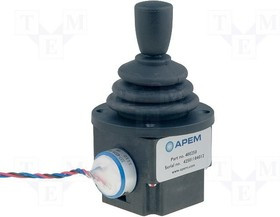 4R28-2S1E-55-00, Джойстик, 2 оси, 5кОм, -20-55°C, IP65, ±2%