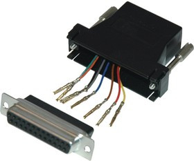 2112-0101-11, D-Sub Adapter, RJ45 / D-Sub 9-Pin Plug