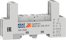Розетка для реле OptiRel G RR95-82-230-10-V КЭАЗ 281176