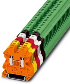 3045130, DIN Rail Terminal Blocks UT 4 WH UNIVERSAL TERM BLK WHITE