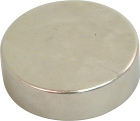 D 27х8, N35H, Магнит диск до 13.13 кг (покрытие Ni)