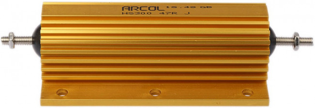 HS300 47R J, Wirewound Resistor 300W, 47Ohm, 5%