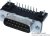 D15P13A4GX00LF, D-Sub Standard Connectors 15P RA SOLDER MALE EUROPE STANDARD